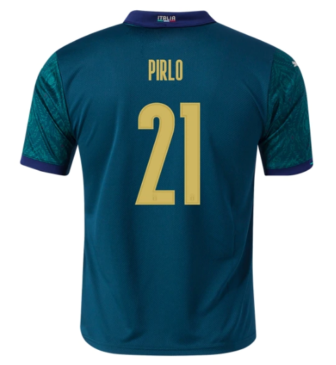 2020 EURO Italy Football Kit Third Soccer Jersey Andrea Pirlo 21